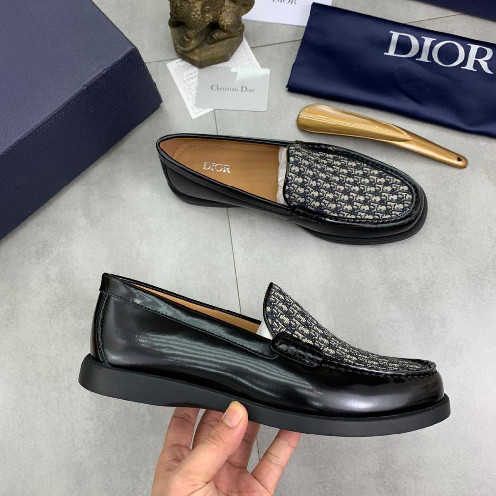 Mocassin Dior Cuir Cassé