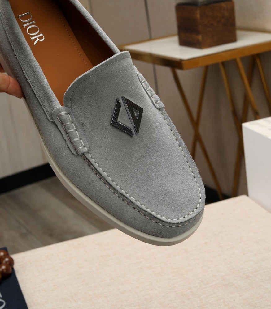 Mocassin Dior Gris Prestige