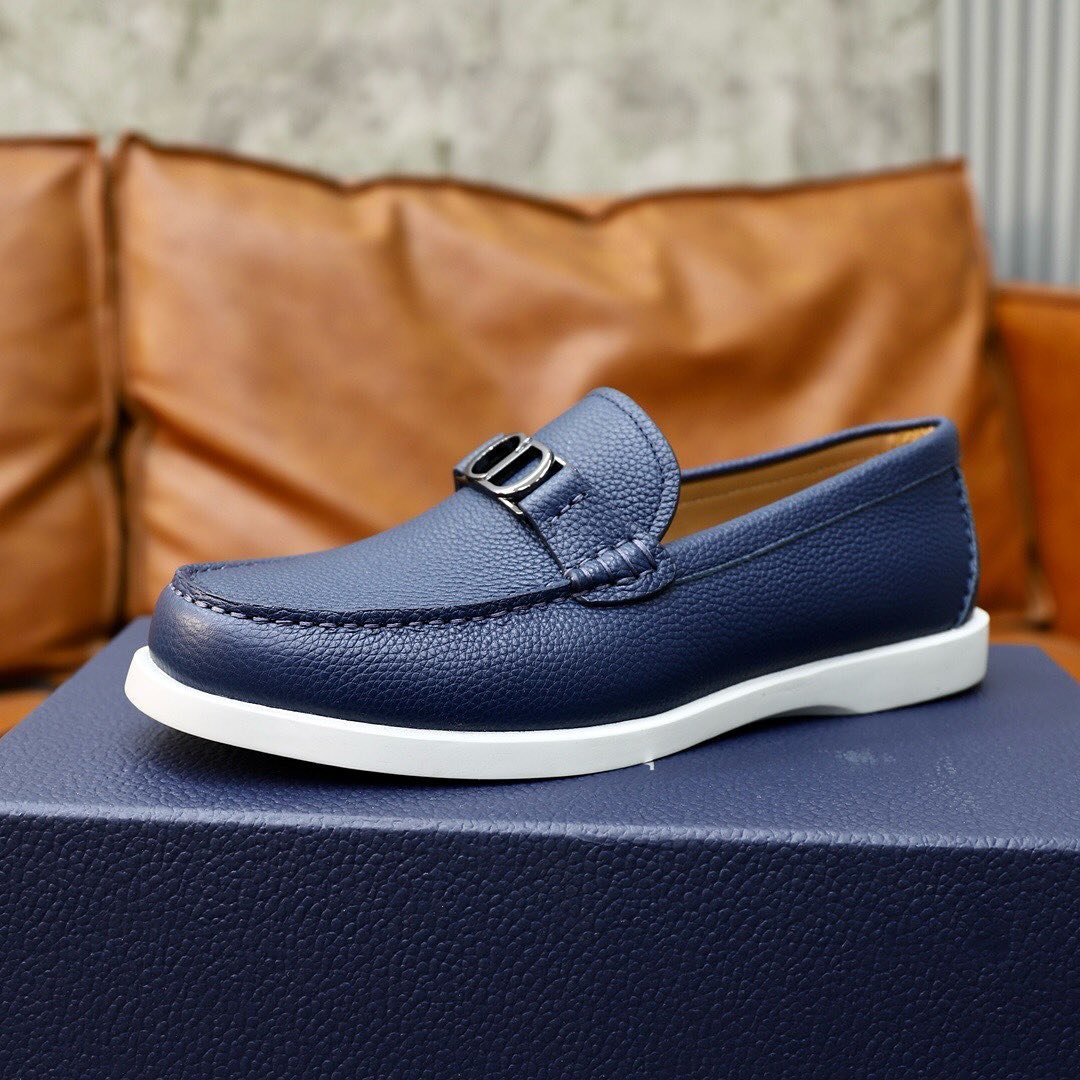 Mocassion Dior Classique Blue