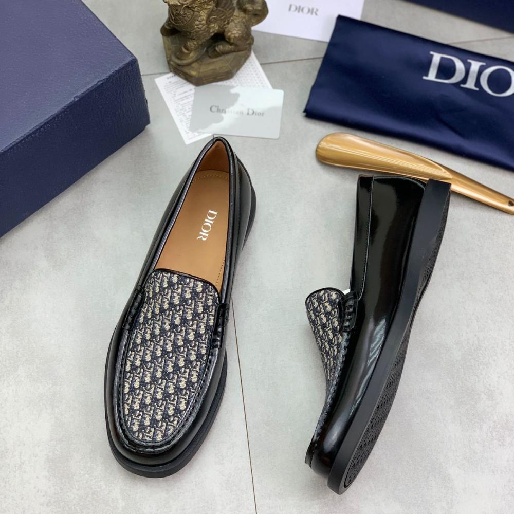 Mocassin Dior Cuir Cassé