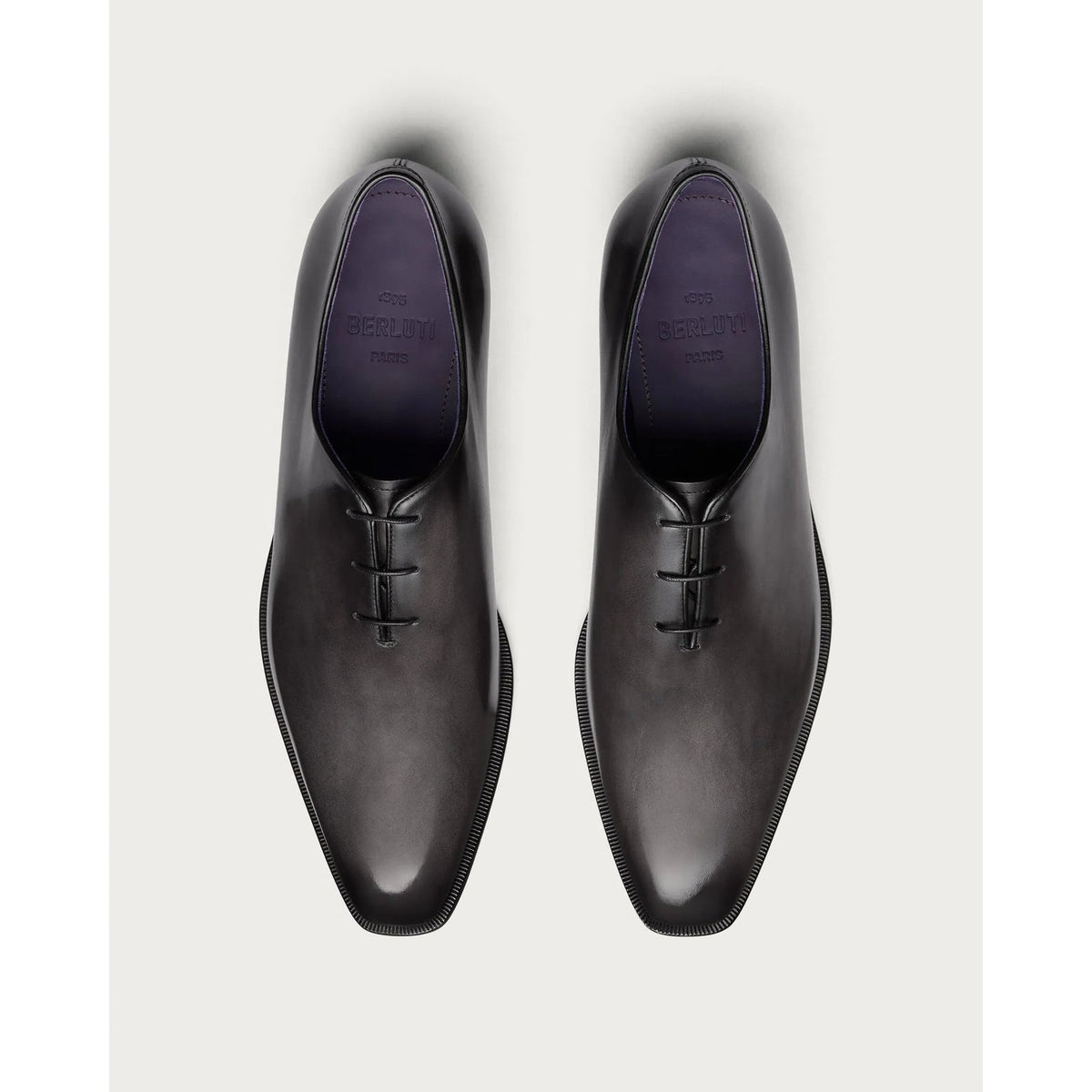 Richelieu Berluti - Alessandro Démesure - Cuir de Veau Venezia - Noir