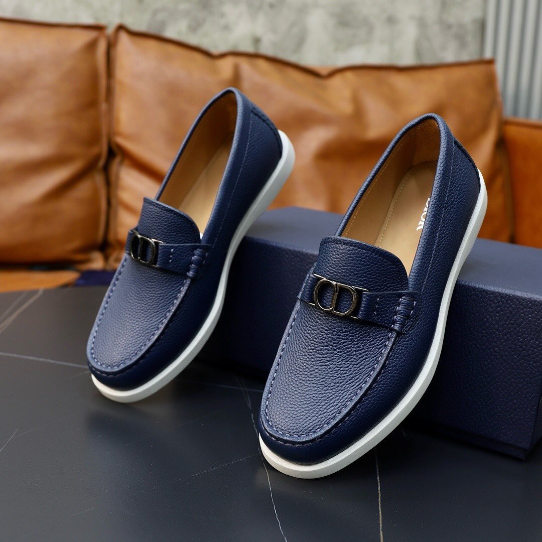 Mocassion Dior Classique Blue