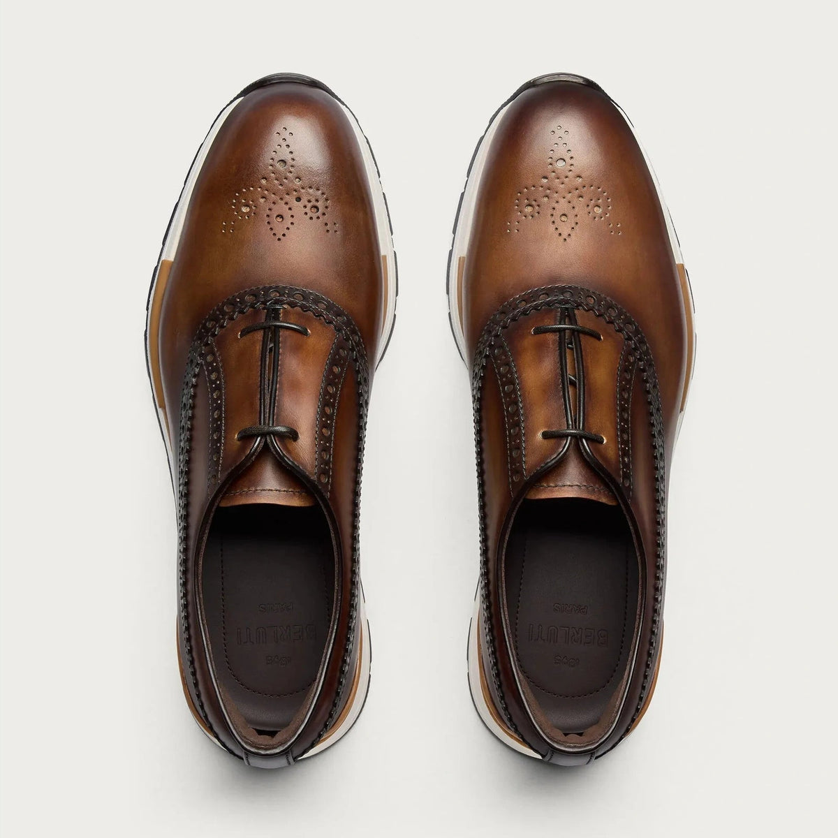 Richelieu Berluti - Fast Track - Cuir - Marron