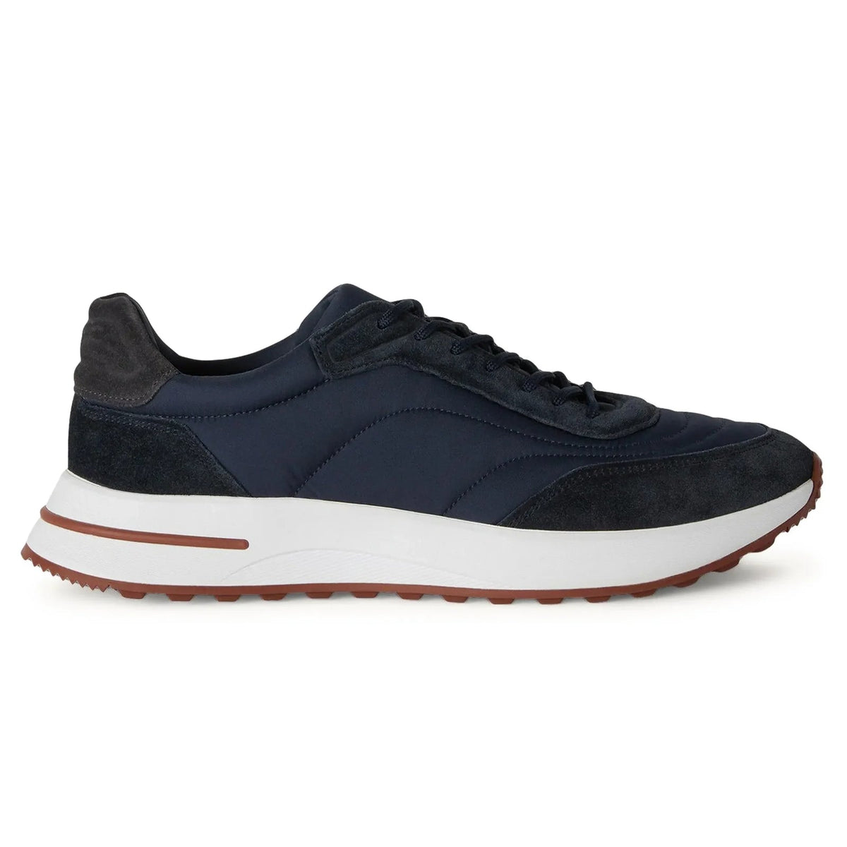 Espadrilles Loro Piana - Week End Walk Microfibre Storm System - Bleu Marine