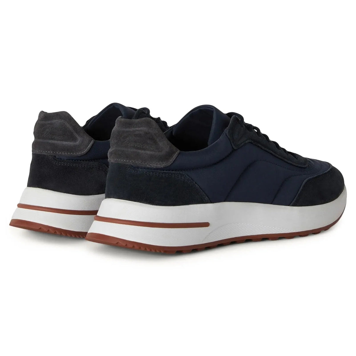 Espadrilles Loro Piana - Week End Walk Microfibre Storm System - Bleu Marine