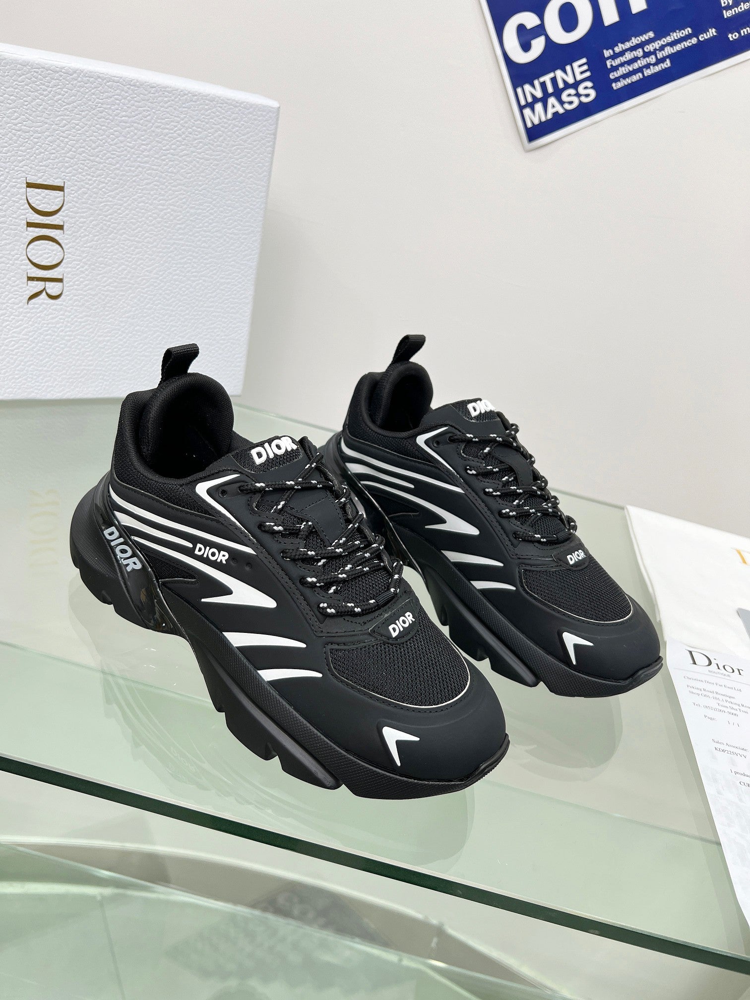 SNEAKER DIOR B44 BLADE A MAILLE BLACK 2025