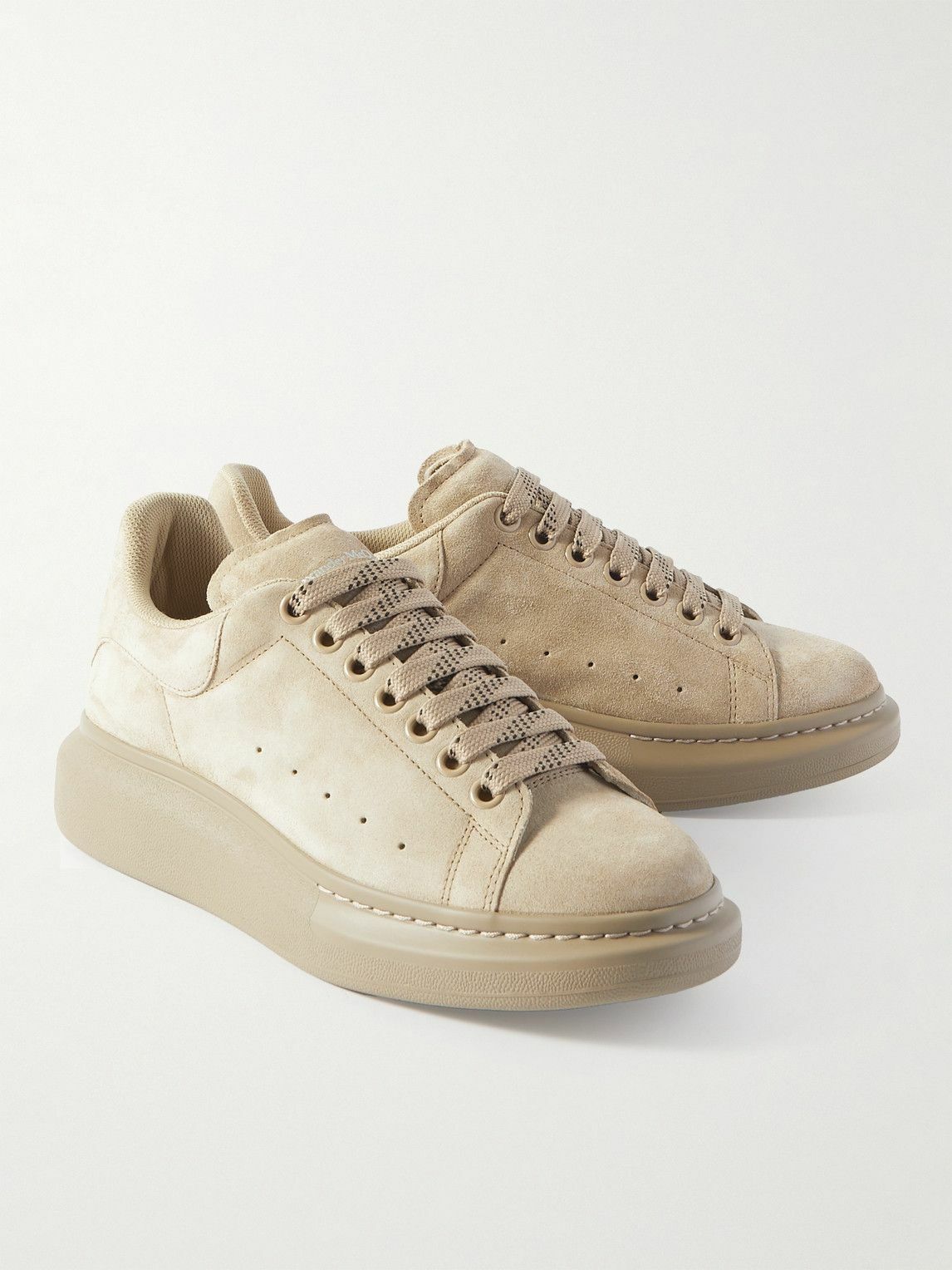Alexander McQueen - Exaggerated-Sole Suede Sneakers