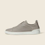 Espadrilles Zegna - Triple Stitch™ SECONDSKIN - Gris Clair
