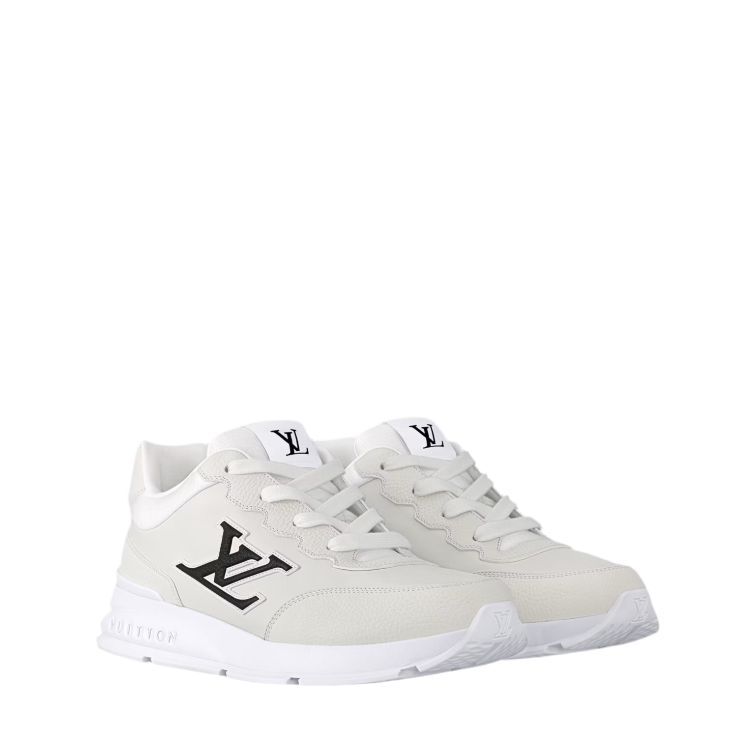 BASKETS LOUIS VUITTON CLASSIQUES LV EN BLANC