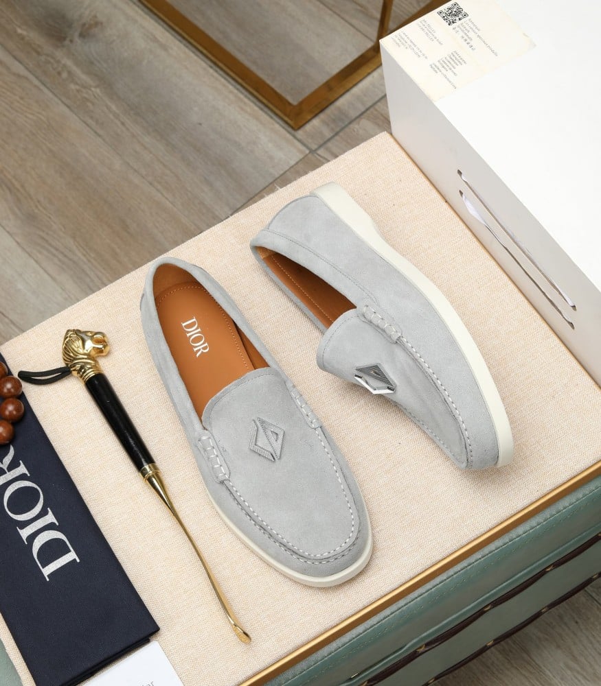 Mocassin Dior Gris Prestige