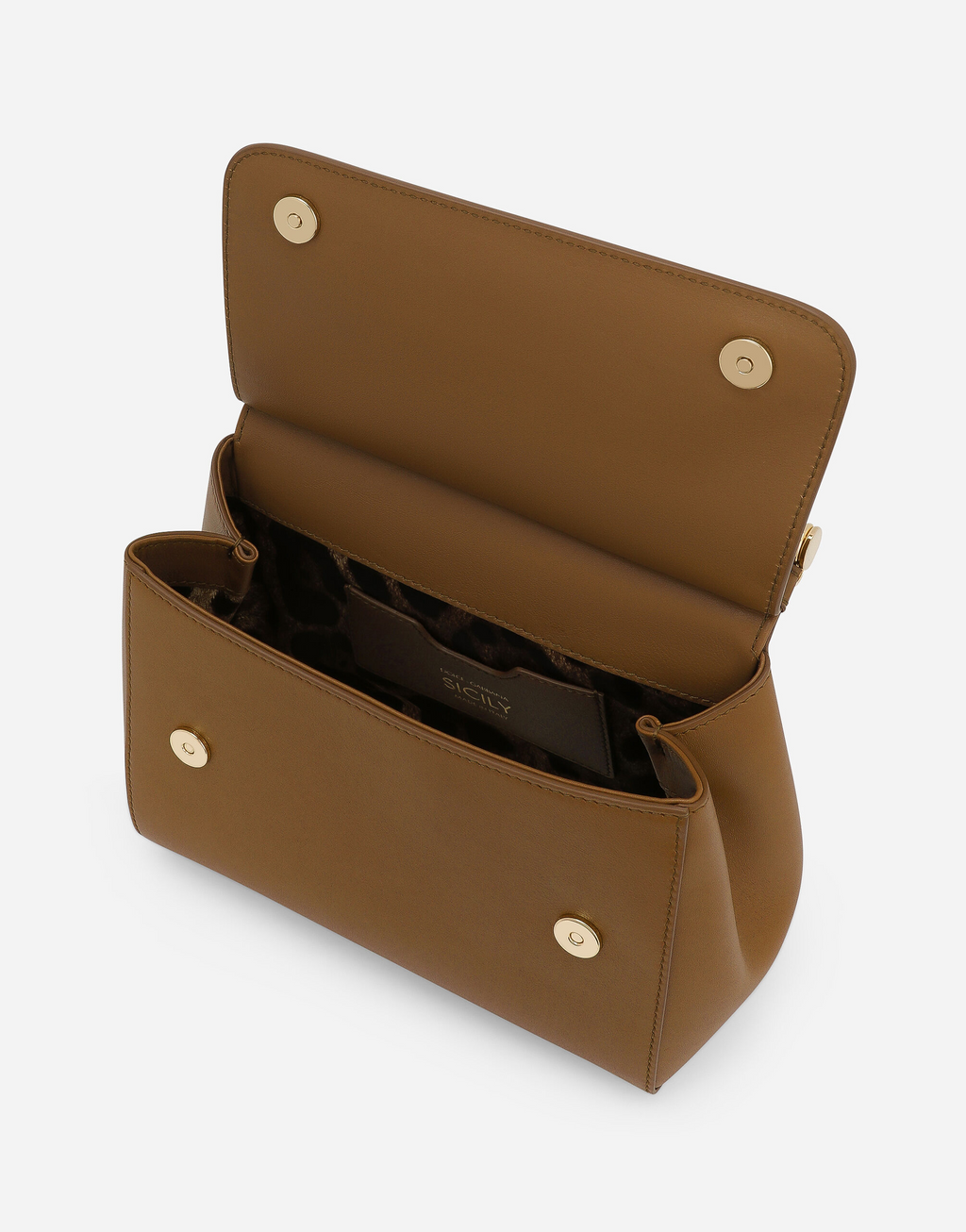 DOLCE & GABBANA Petit sac Sicily en cuir de veau