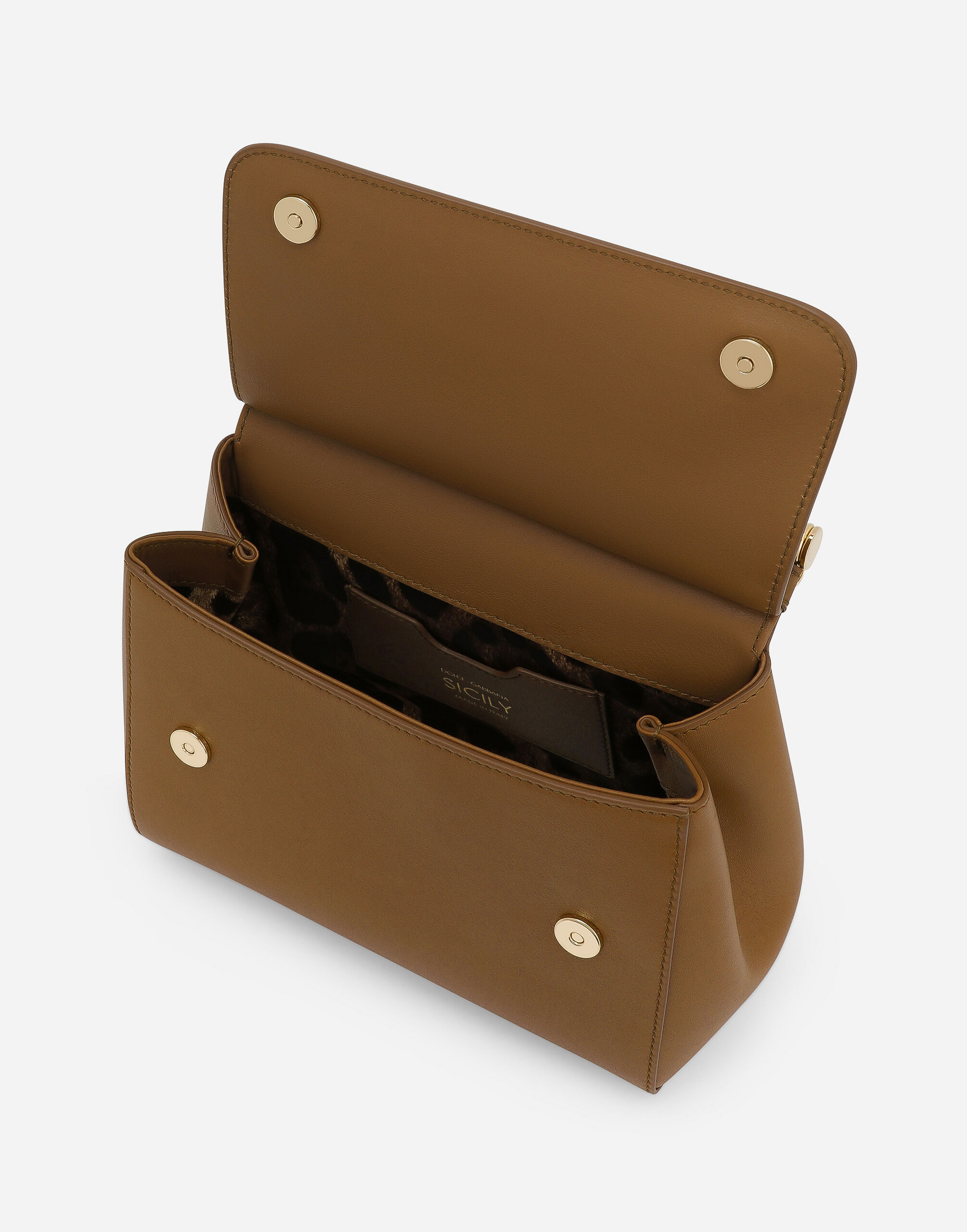 DOLCE & GABBANA Petit sac Sicily en cuir de veau