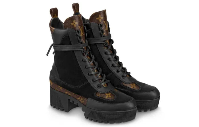 BOTTINES LAUREATE DESERT BOOT EN DENIM NOIR