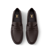 Mocassins Louis Vuitton - Major - Cuir lisse - Marron