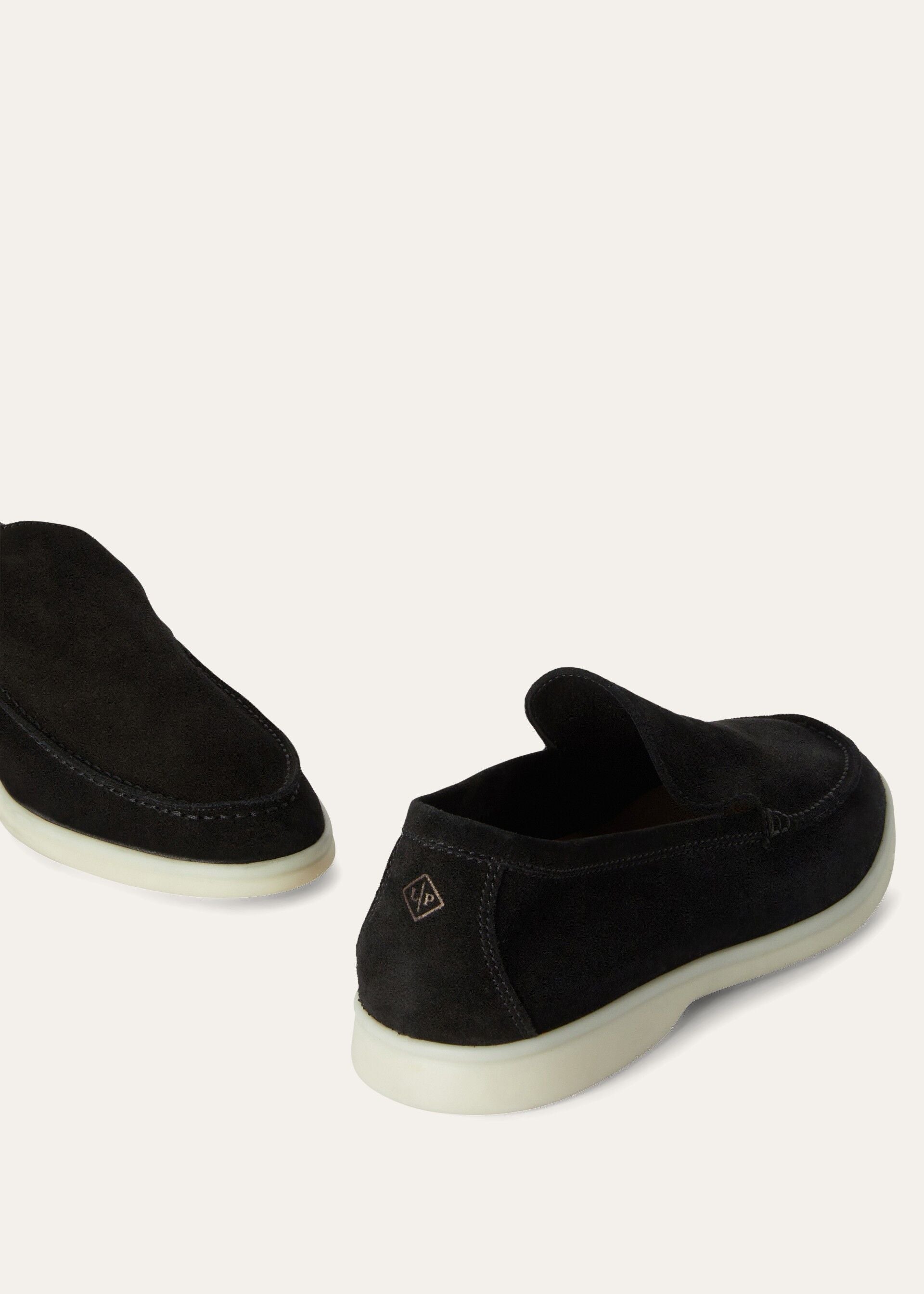 Loro piana Mocassins Summer Walk Black