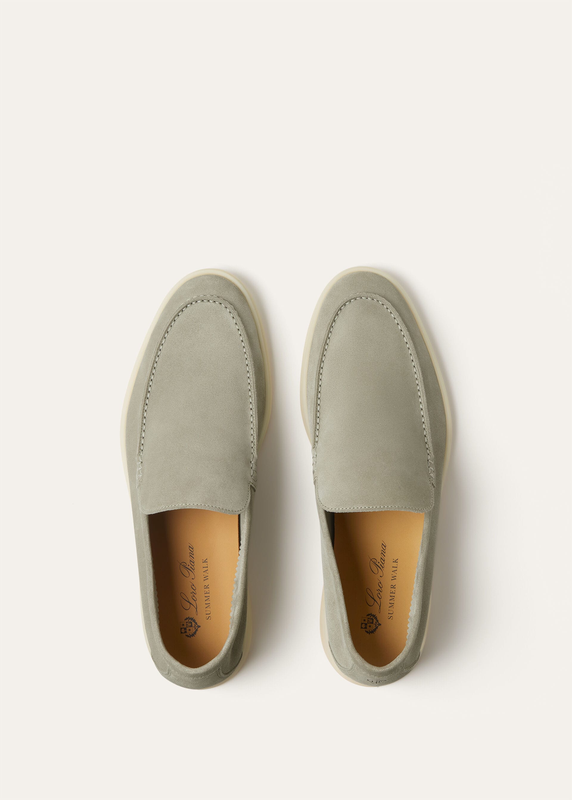 Loro piana Mocassins summer walk Wild Desert Sage