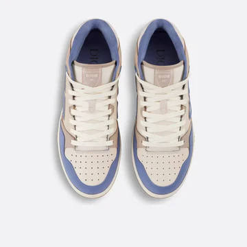 BASKETS DIOR B57 EN BLEU/BLANC CREME