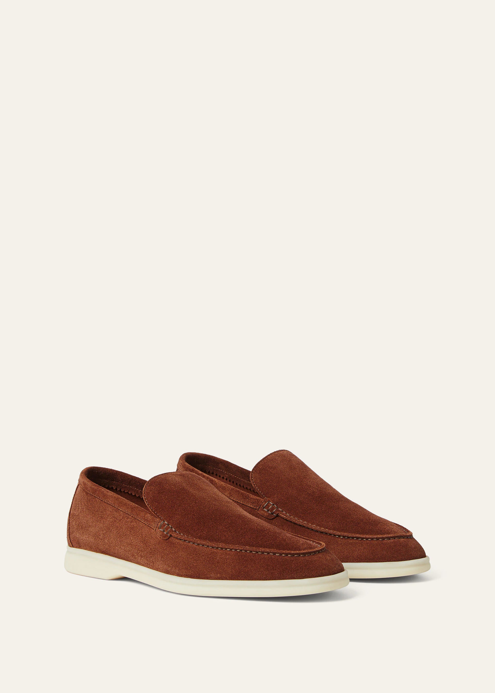 Loro piana Mocassins Summer Walk Brown whiskey