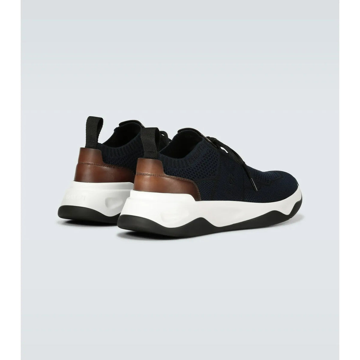 Espadrilles Berluti - Shadow - Lin et Cuir - Bleu Marine