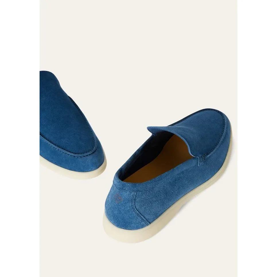 Mocassins Loro piana - Summer Walk Loafer - Bleu