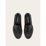 Mocassins Ferragamo - Penny Ornement Gancini - Noir