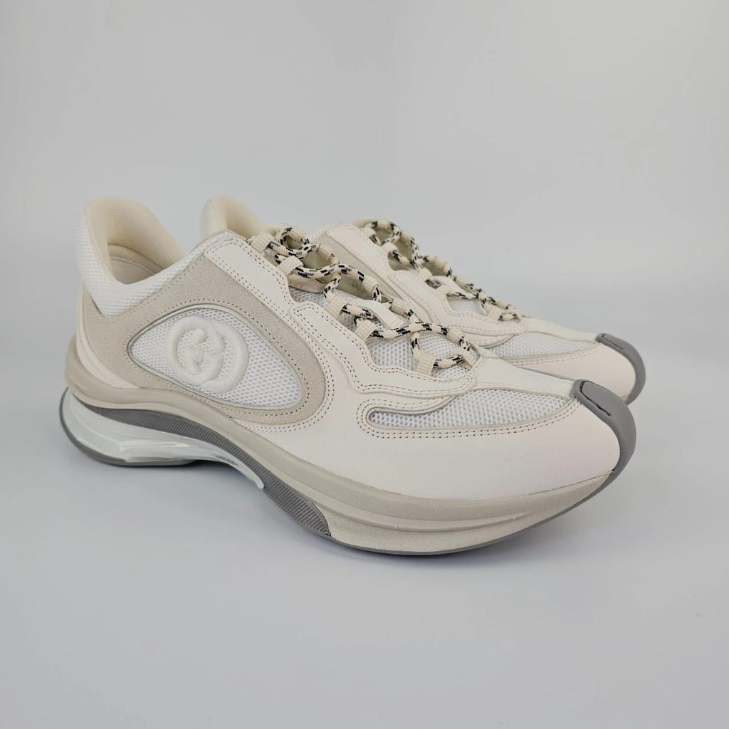 BASKETS GUCCI RUN EN BLANC