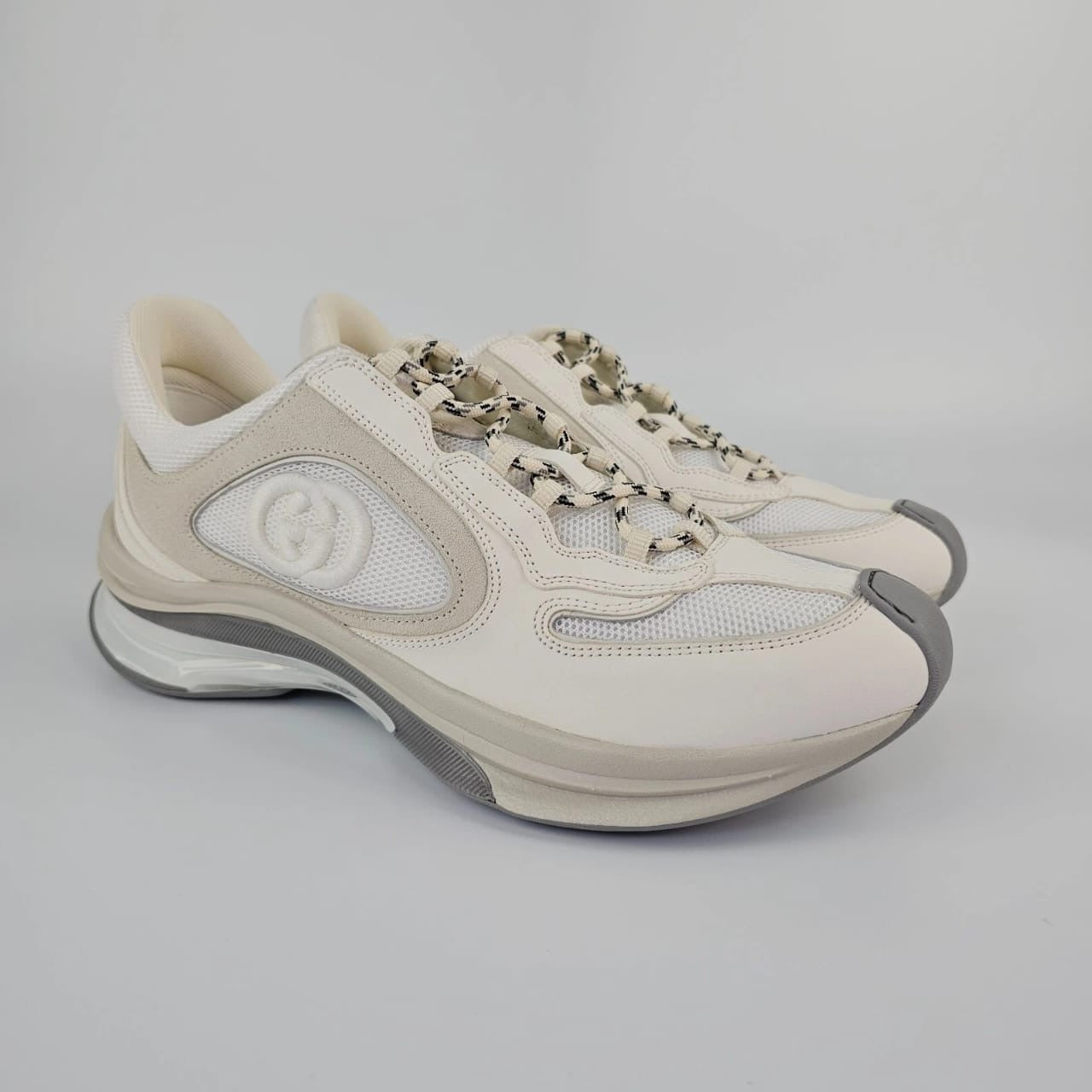 BASKETS GUCCI RUN EN BLANC