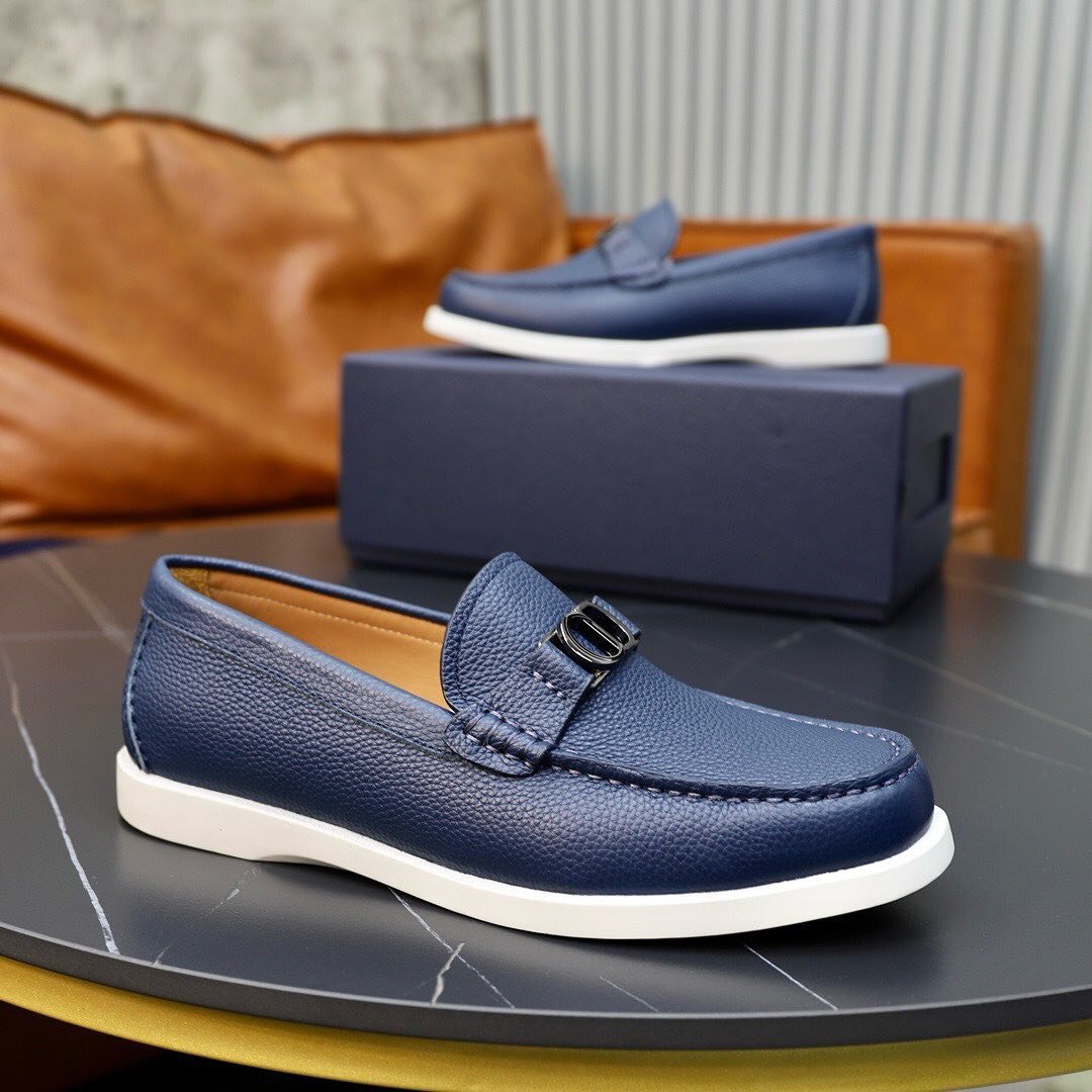 Mocassion Dior Classique Blue