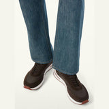 Espadrilles Loro Piana - Week End Walk Microfibre Storm System - Marron Foncé