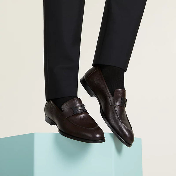 Mocassins Hermes - Honoré - Marron