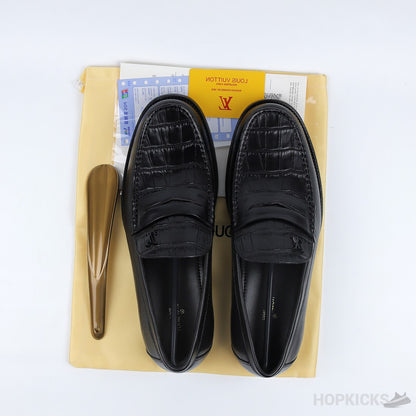 Mocassin Louis Vuitton Black