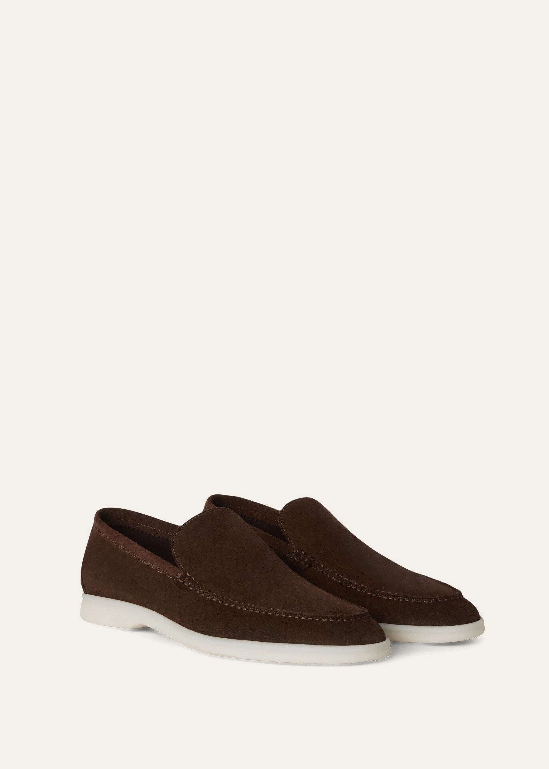 Loro piana Mocassins summer walk chocolate