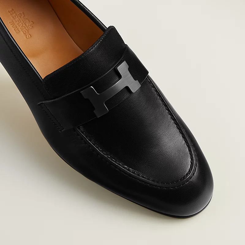 MOCASSINS HERMES PARIS EN NOIR