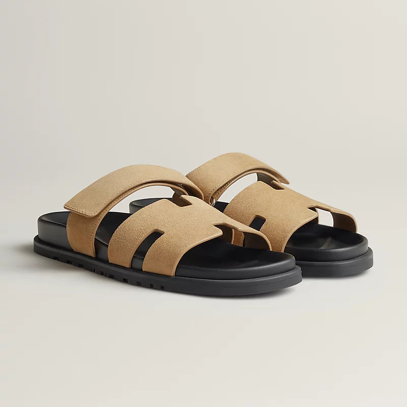 Sandales Hermes - Chypre - Beige Albâtre