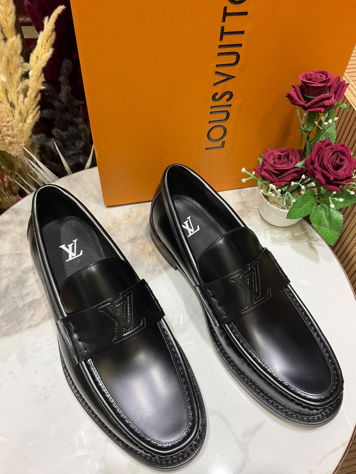 Mocassins Louis Vuitton - Major - Noir Brillant