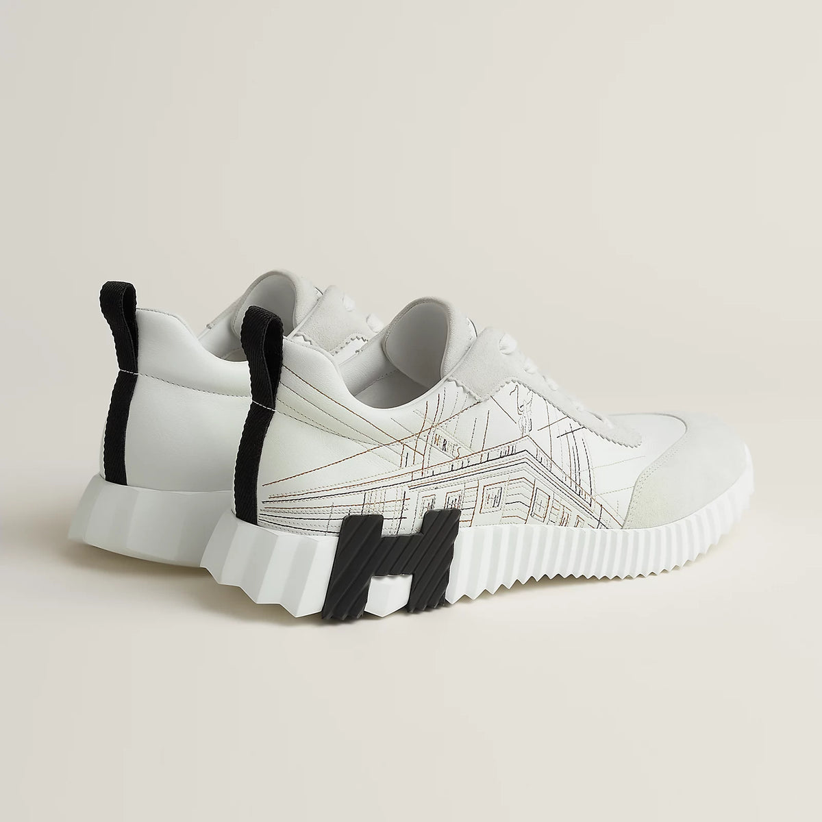 Bouncing sneaker hermes