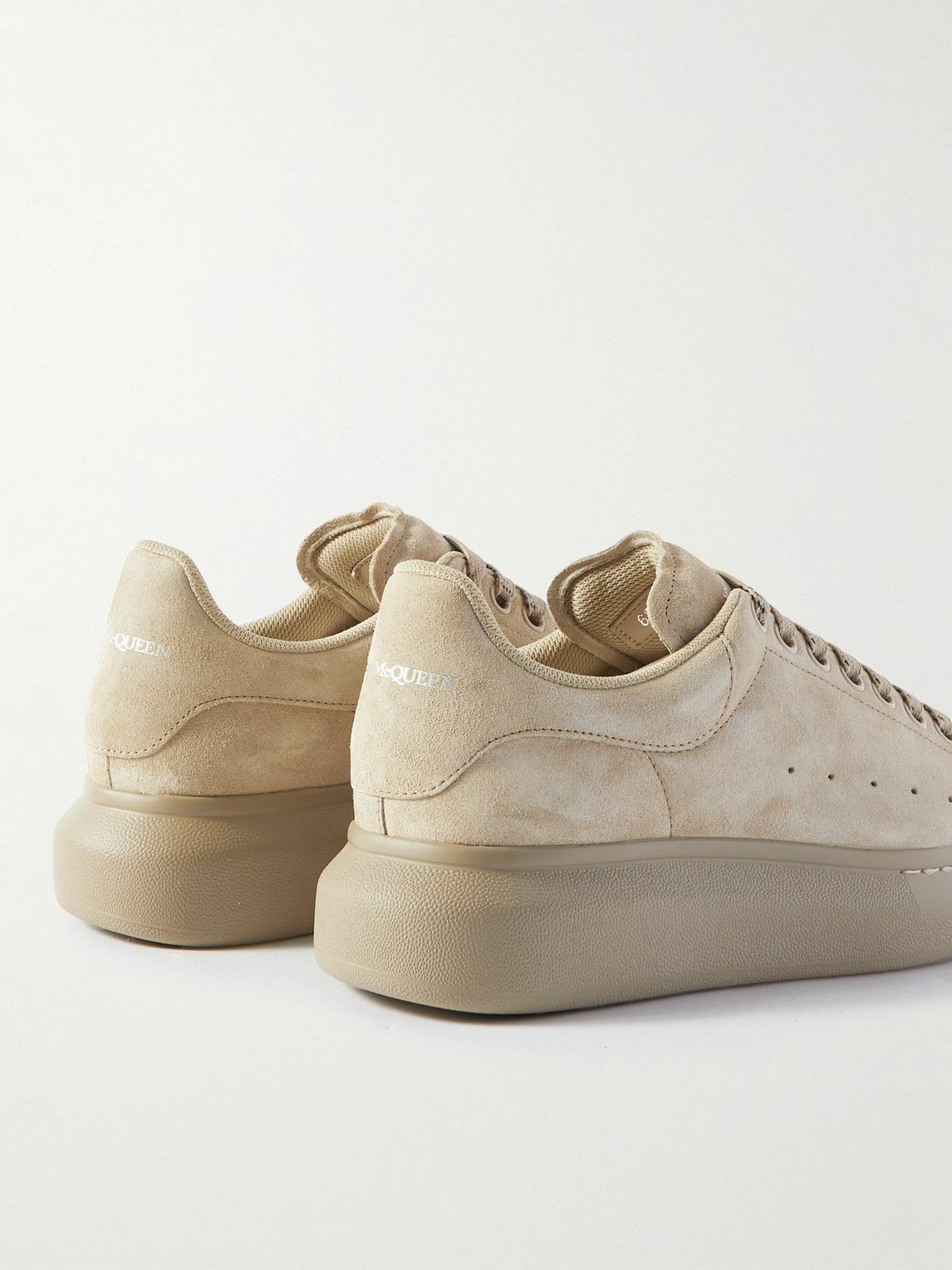 Alexander McQueen - Exaggerated-Sole Suede Sneakers