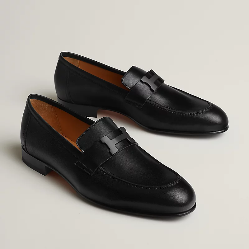 MOCASSINS HERMES PARIS EN NOIR