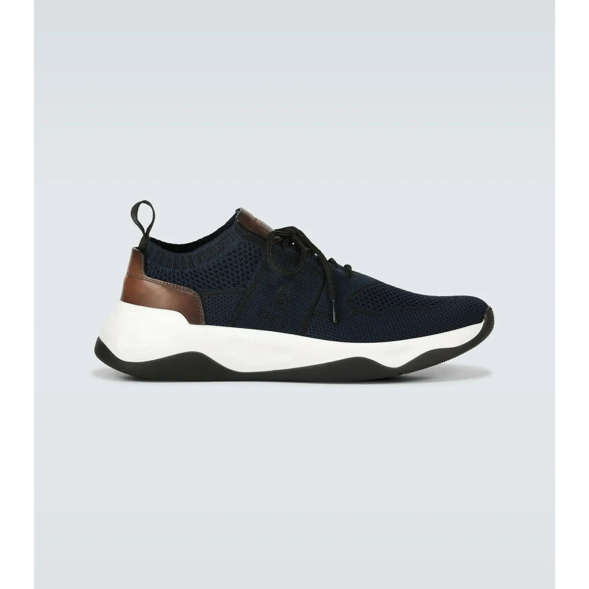 Espadrilles Berluti - Shadow - Lin et Cuir - Bleu Marine