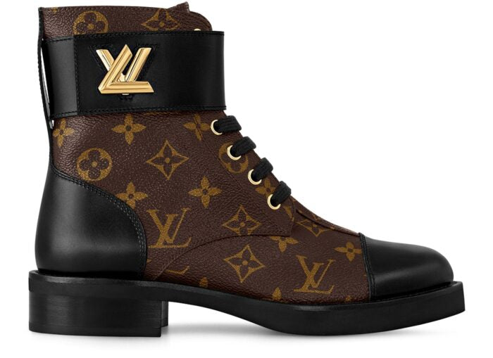BOTTINES LOUIS VUITTON WONDERLAND EN MONOGRAMME/NOIR