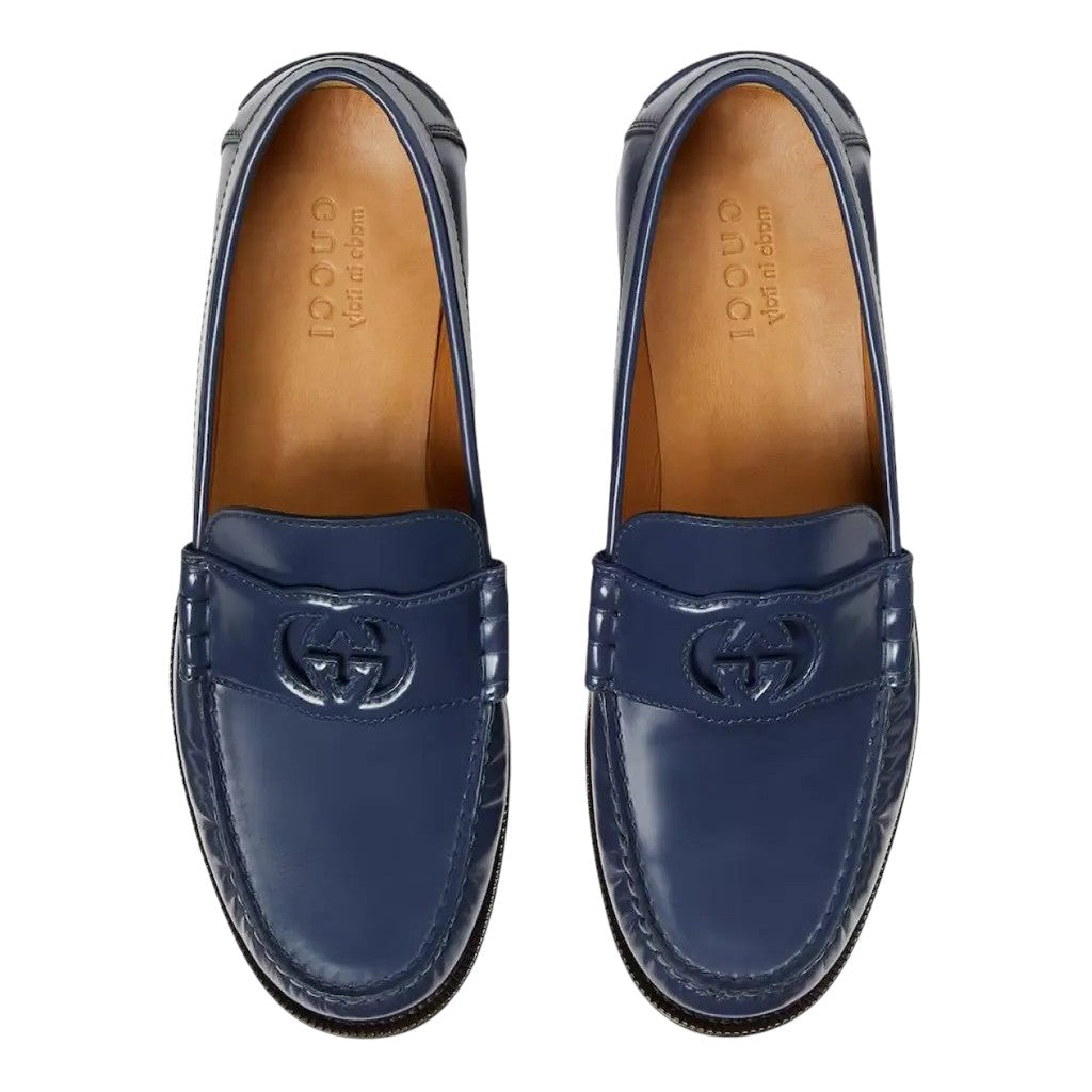 Mocassin Gucci Blue