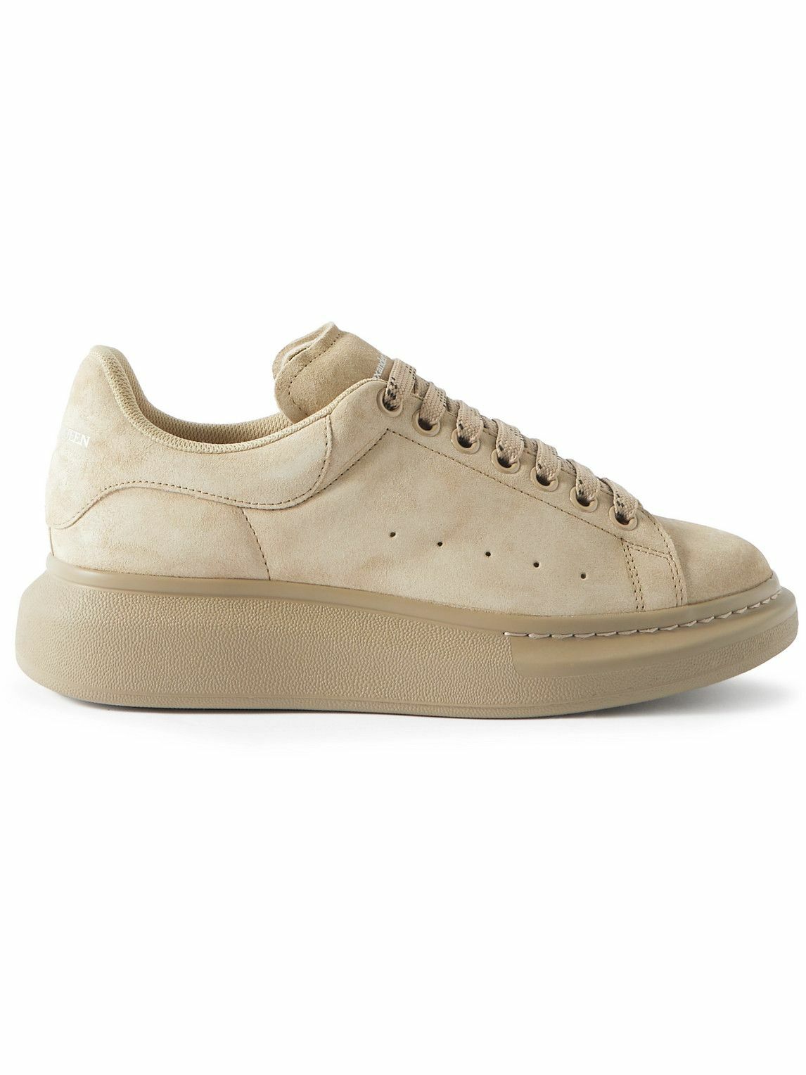 Alexander McQueen - Exaggerated-Sole Suede Sneakers