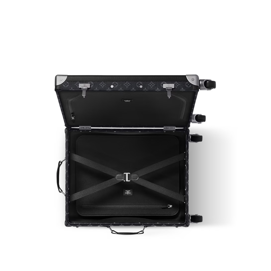 MALLE ROULANTE EN TOILE MONOGRAM ECLIPSE