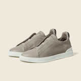 Espadrilles Zegna - Triple Stitch™ SECONDSKIN - Gris Clair