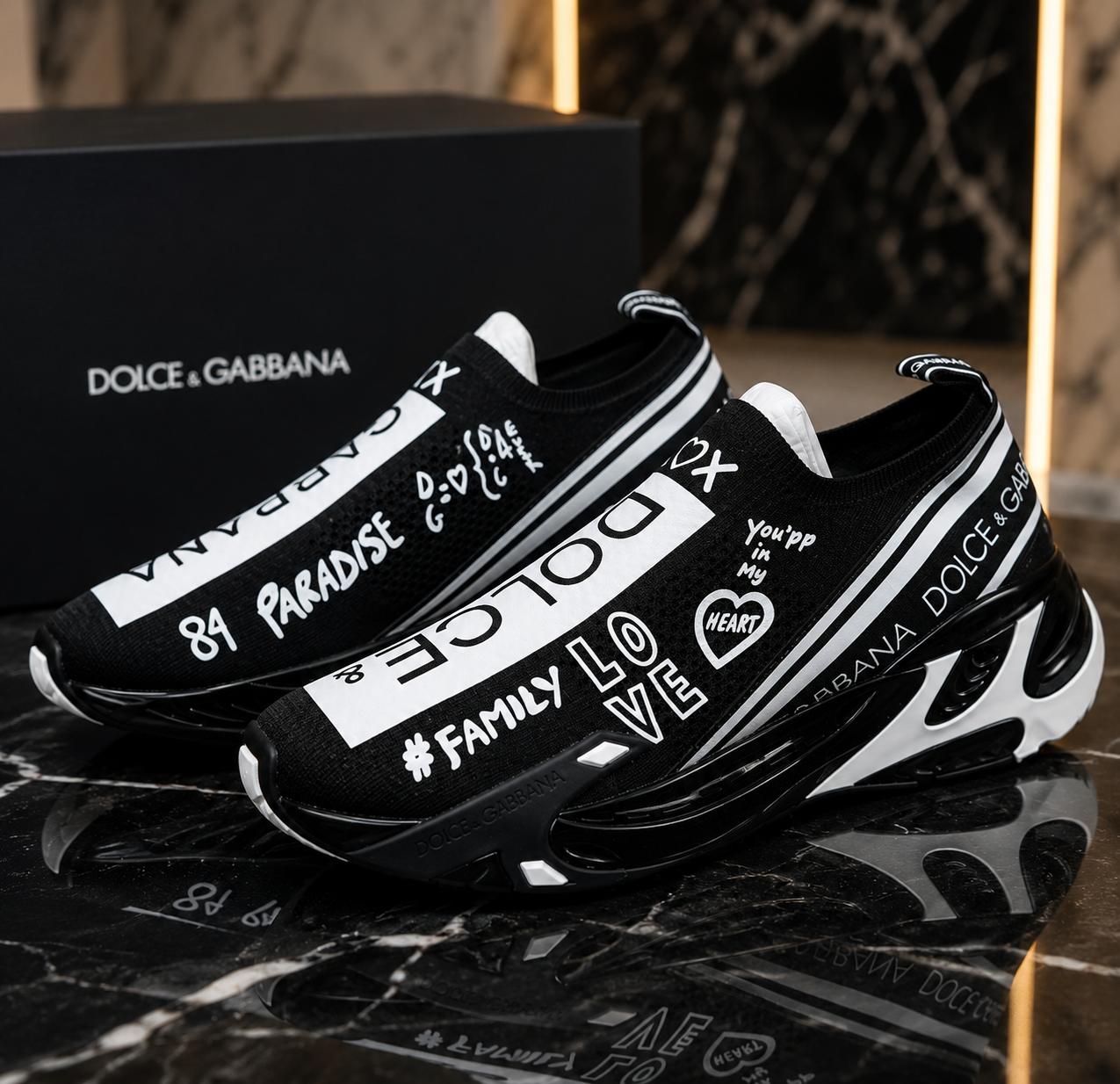 Dolce & Gabbana Leather sneakers