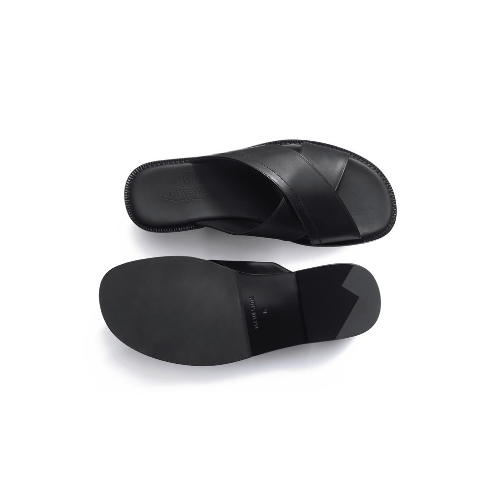 J.M weston Mule Croisée Double V