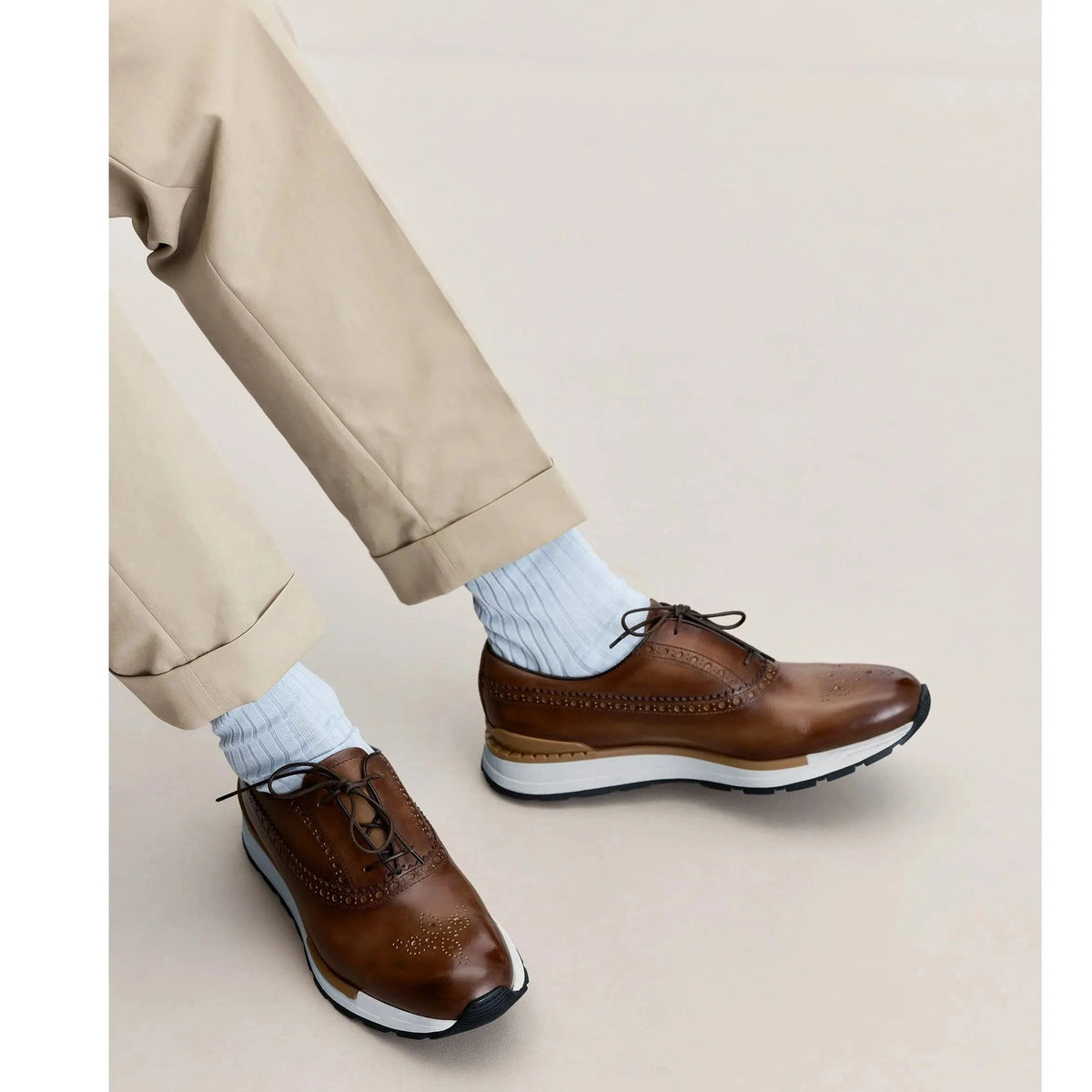 Richelieu Berluti - Fast Track - Cuir - Marron