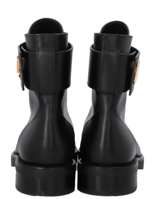 BOTTES LOUIS VUITTON WONDERLAND RANGER EN NOIR