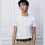 T-Shirt Christian Dior - CD Brodé - Coupe Regular - Blanc