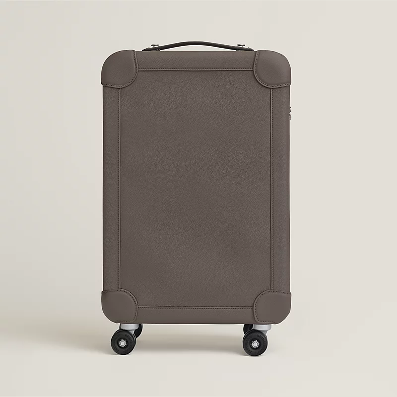 SAC DE TRANSPORT HERMES CABINE RMS III EN GRIS ETAN
